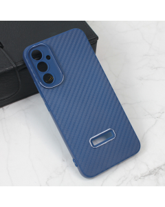 Torbica Carbon Stripe za Samsung A346B Galaxy A34 5G plava - 211628-1
