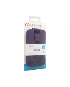 Torbica Cellular Line TATTO SLXL ljubicasta - 80293