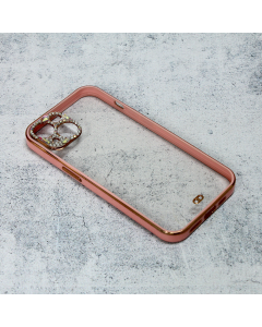 Maska za iPhone 13 6.1 Cirkon Camera roze - 96925