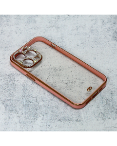 Maska za iPhone 13 Pro 6.1 Cirkon Camera roze - 96928