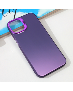 Torbica Clear za iPhone 15 6.1 ljubicasta - 211778