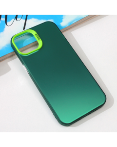 Maska za iPhone 15 6.1 Clear zelena - 211777