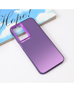 Maska za Samsung Galaxy A17 Clear ljubi?asta - 223326
