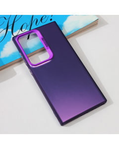 Maska za Samsung Galaxy S24 Ultra Clear ljubičasta - 211810