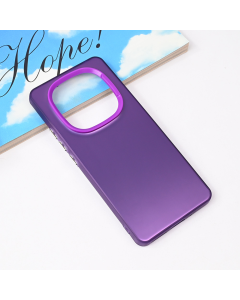 Maska za Xiaomi Redmi Note 14 Pro 4G Clear ljubičasta - 221712