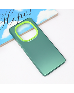 Maska za Xiaomi Redmi Note 14 Pro 4G Clear zelena - 221710