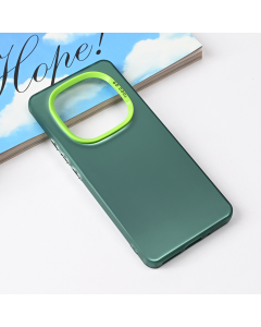 Torbica Clear za Xiaomi Redmi Note 14 Pro 5G zelena - 220993