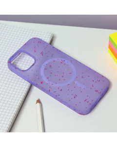 Torbica Colorful Magsafe za iPhone 14 6.1 ljubicasta - 206090