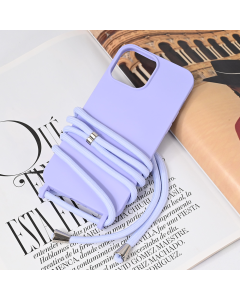 Maska za iPhone 13 Pro Max 6.7 Crossbody ljubičasta - 221733
