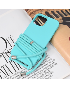 Maska za iPhone 13 Pro Max 6.7 Crossbody mint - 221734