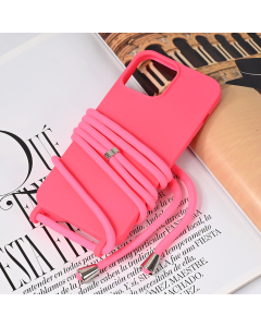 Maska za iPhone 13 Pro Max 6.7 Crossbody pink - 221735