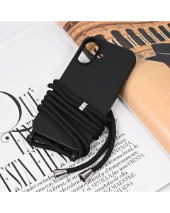 Maska za iPhone 16 6.1 Crossbody crna - 221744