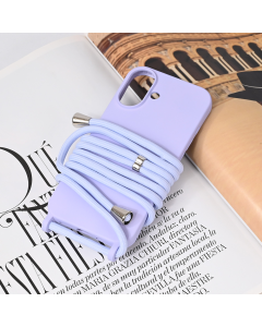 Maska za iPhone 16 6.1 Crossbody ljubičasta - 221745