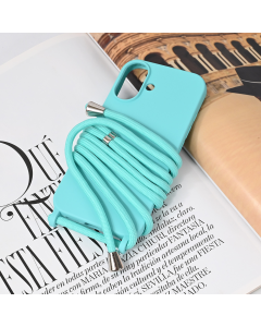 Maska za iPhone 16 6.1 Crossbody mint - 221746