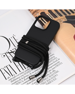 Maska za iPhone 16 Pro 6.3 Crossbody crna - 221750