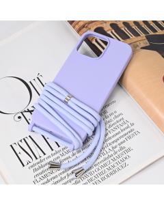 Maska za iPhone 16 Pro Max 6.9 Crossbody ljubičasta - 221757
