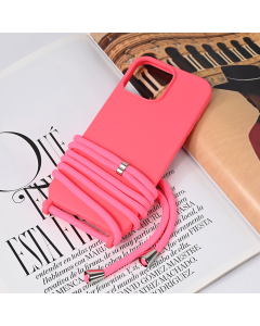 Maska za iPhone 16 Pro Max 6.9 Crossbody pink - 221759