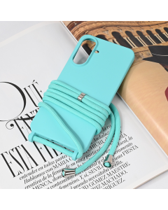Maska za Samsung Galaxy A56 Crossbody mint - 221770