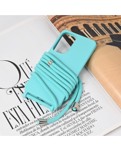 Maska za Samsung Galaxy S25 Crossbody mint - 221776