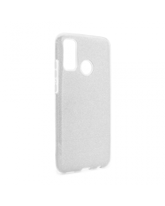 Torbica Crystal Dust za Huawei P Smart 2020 srebrna - 85119