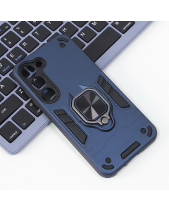 Torbica Cube Ring za Samsung S911 Galaxy S23 tamno plava - 206673
