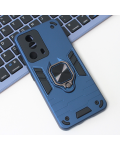 Torbica Cube Ring za Xiaomi 13 Lite tamno plava - 208274