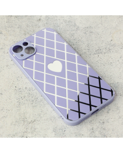 Torbica Diamond Heart za iPhone 14 Plus 6.7 ljubicasta - 203736-1