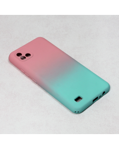 Maska za Realme C11 (2021)/C20 roze-mint Double Color - 98439
