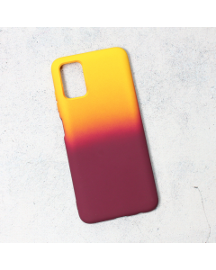 Maska za Samsung Galaxy A03s (EU) zuto-ljubičasta Double Color - 96069-1