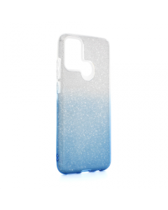 Torbica Double Crystal Dust za Huawei Honor 9A plavo srebrna - 84783