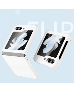 Torbica Elegant Fold za Samsung F741B Galaxy Z Flip 6 5G bela - 214525