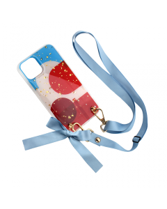 Torbica Fashion Strap Glitter za iPhone 11 Pro 5.8 plava - 88694-1