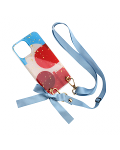 Torbica Fashion Strap Glitter za iPhone 12 Pro Max 6.7 plava - 88706