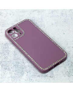 Maska za iPhone 12/12 Pro 6.1 Frame Cirkon ljubičasta - 96834-1