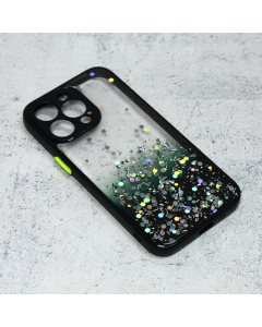 Torbica Frame Glitter za iPhone 13 Pro 6.1 crna - 97142-1