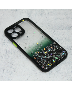 Torbica Frame Glitter za iPhone 13 Pro Max 6.7 crna - 97145
