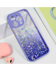 Torbica Frame Glitter za iPhone 15 Pro Max 6.7  ljubicasta - 210513