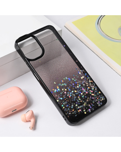 Torbica Frame Glitter za Samsung A065F Galaxy A06 crna - 221240