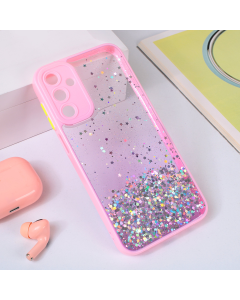 Torbica Frame Glitter za Samsung A156 Galaxy A15 5G roze - 214400