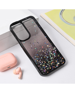 Torbica Frame Glitter za Samsung A165F Galaxy A16 crna - 221243