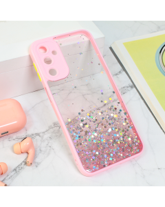 Torbica Frame Glitter za Samsung A245F Galaxy A24 4G roze - 209830