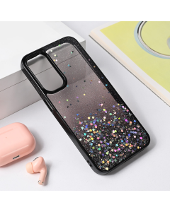 Torbica Frame Glitter za Samsung A256B Galaxy A25 crna - 221246