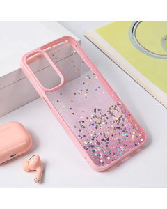 Torbica Frame Glitter za Samsung A256B Galaxy A25 roze - 221248