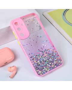 Torbica Frame Glitter za Samsung A356B Galaxy A35 5G roze - 214403