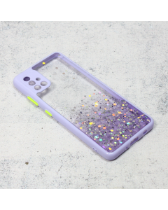 Torbica Frame Glitter za Samsung A515F Galaxy A51 ljubicasta - 200003