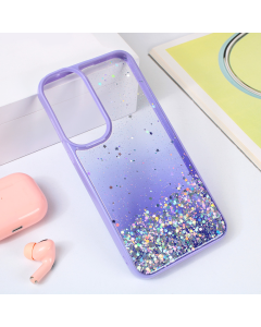 Torbica Frame Glitter za Samsung A556B Galaxy A55 5G ljubicasta - 214404