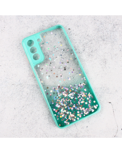 Torbica Frame Glitter za Samsung G996B Galaxy S21 Plus mint - 92737