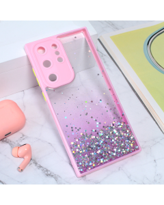 Torbica Frame Glitter za Samsung S918B Galaxy S23 Ultra roze - 208556