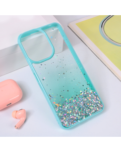 Torbica Frame Glitter za Xiaomi Redmi 13C mint - 214407