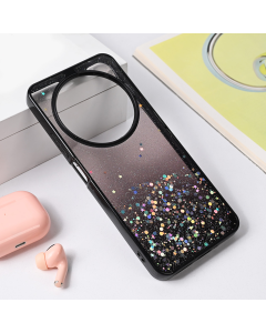 Torbica Frame Glitter za Xiaomi Redmi 14C crna - 221258